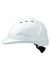 V9 Hard Hat Vented  Ratchet Harness - White