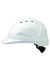 V9 Hard Hat Vented  Ratchet Harness - White